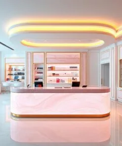 quầy thu ngân cho shop mỹ phẩm cao cấp