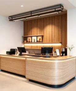 quầy thu ngân hiện đại cho quán trà sữa