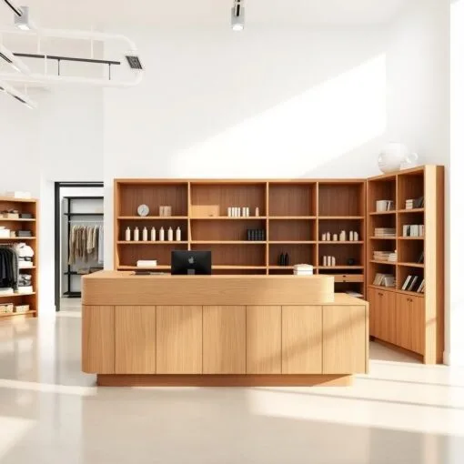 quầy thu ngân nhỏ gọn tiết kiệm diện tích