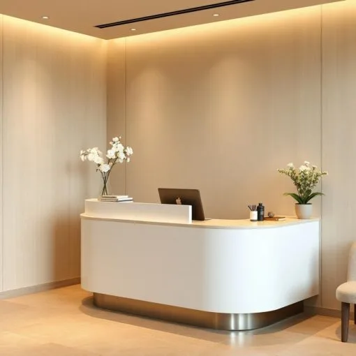 quầy thu ngân nhỏ gọn tiết kiệm diện tích