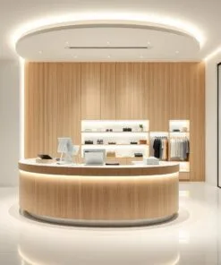 quầy thu ngân hiện đại cho cửa hàng 2025