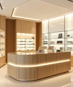 quầy thu ngân hiện đại cho cửa hàng 2025