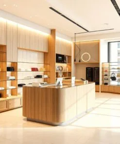 quầy thu ngân hiện đại cho cửa hàng 2025