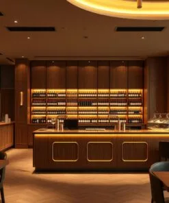 Quầy thu ngân nhà hàng sang trọng