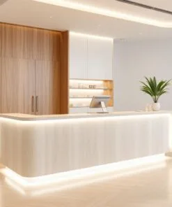 Quầy thu ngân hiện đại cho spa cao cấp