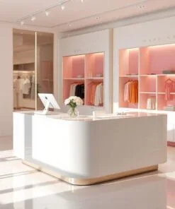 Quầy thu ngân phong cách trẻ trung năng động