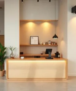 Quầy thu ngân quán cafe nhỏ gọn tiện lợi