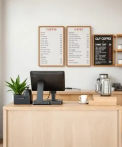 Quầy thu ngân quán cafe nhỏ gọn tiện lợi