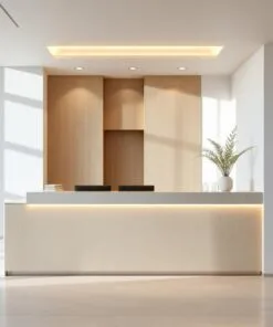 Quầy thu ngân phong cách tối giản