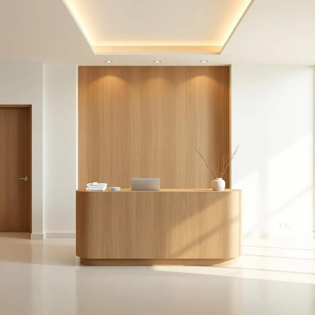 Quầy thu ngân phong cách tối giản