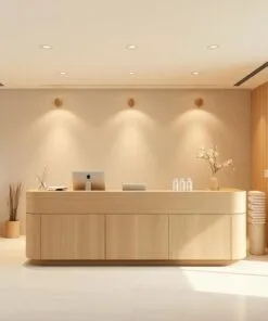 Quầy thu ngân phong cách tối giản