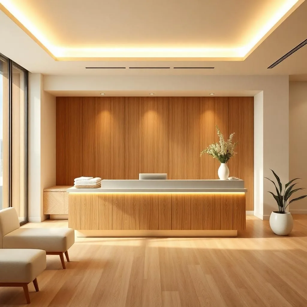 Quầy thu ngân phong cách tối giản