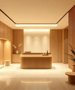 Quầy thu ngân phong cách tối giản