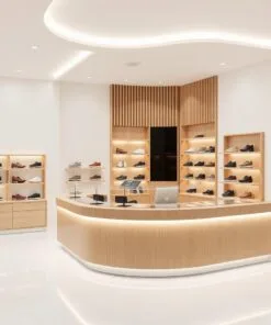 Quầy thu ngân shop giày dép