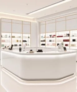 Quầy thu ngân phối đá marble