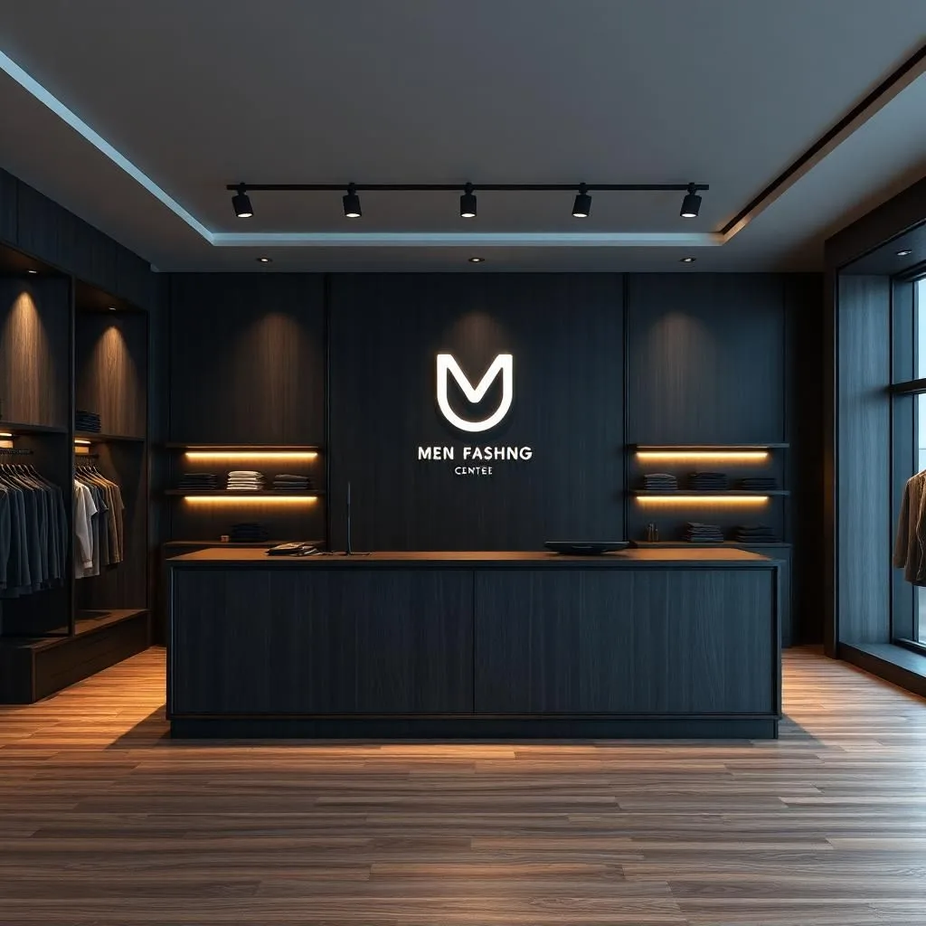 Quầy thu ngân shop quần áo