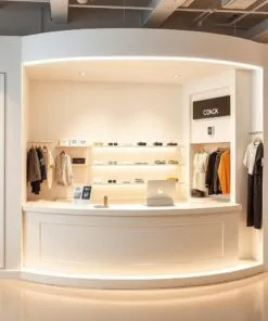 Quầy thu ngân shop quần áo