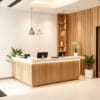 Quầy thu ngân kết hợp lễ tân spa 14 Quầy thu ngân kết hợp lễ tân spa