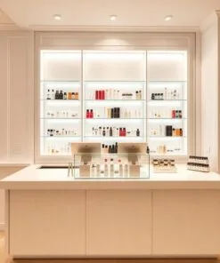 Quầy thu ngân có kệ trưng bày