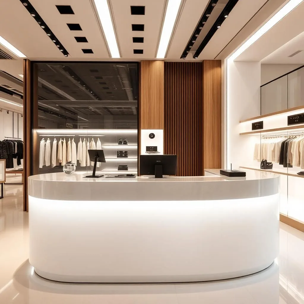 Quầy thu ngân tiện nghi năm 2025