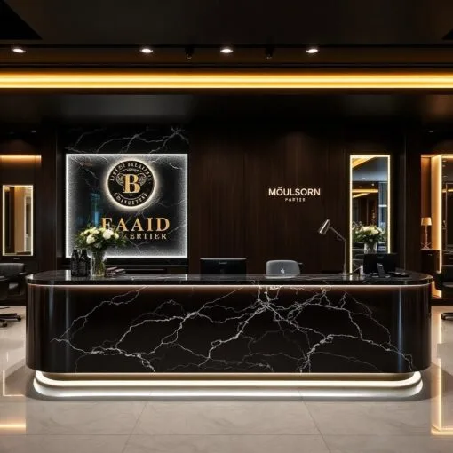 Quầy thu ngân phong cách luxury