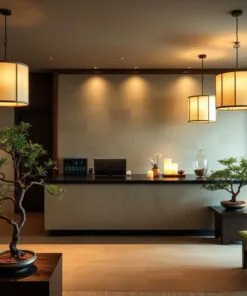 Quầy thu ngân phong cách Nhật Bản