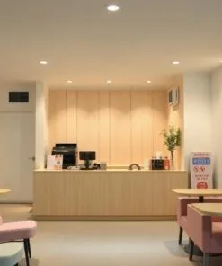 Quầy thu ngân phong cách Hàn Quốc