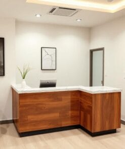 Quầy thu ngân gỗ công nghiệp phủ Laminate 10 Quầy thu ngân gỗ công nghiệp phủ Laminate