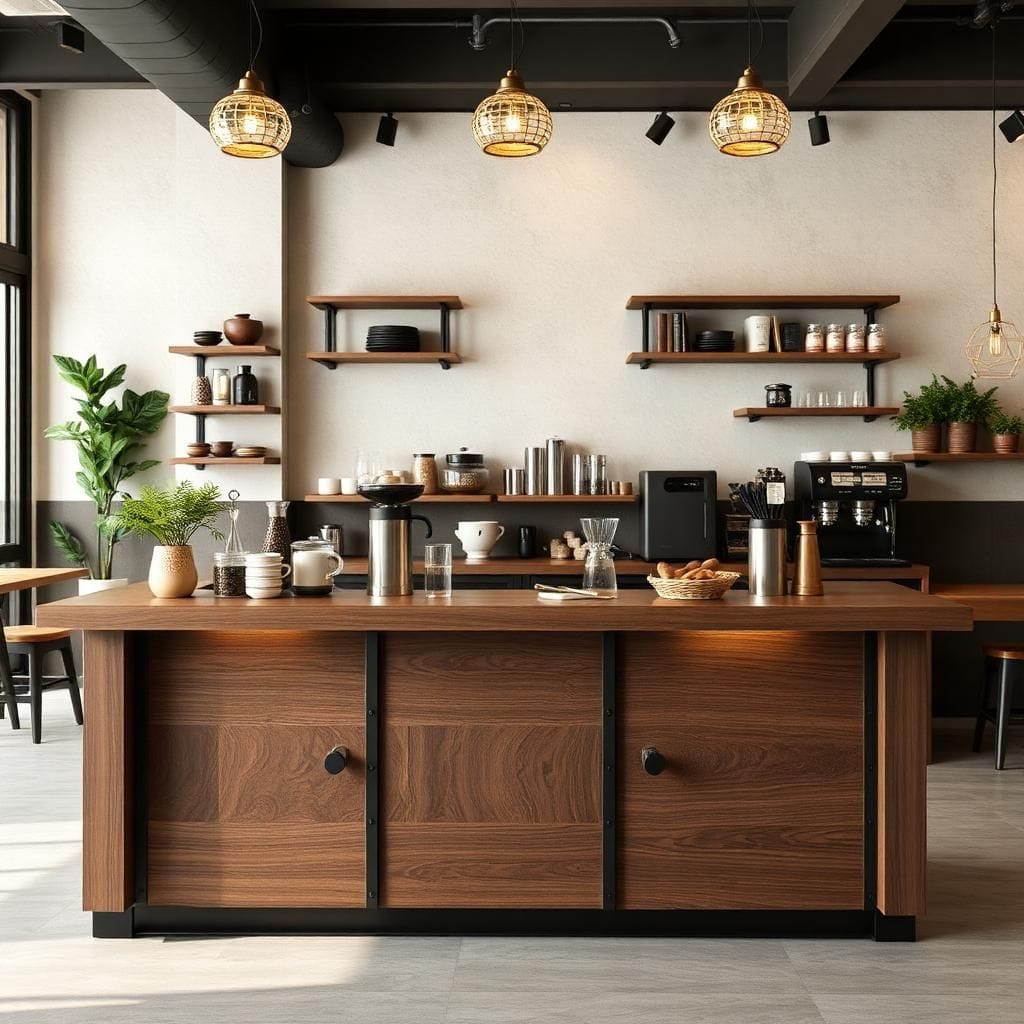 Quầy thu ngân gỗ công nghiệp phủ Laminate 5 Quầy thu ngân gỗ công nghiệp phủ Laminate