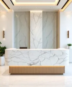 Quầy thu ngân mặt đá nhân tạo