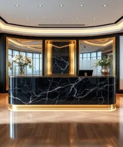 Quầy thu ngân mặt đá nhân tạo