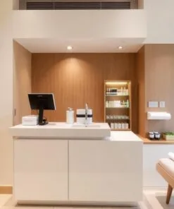 Quầy thu ngân kết hợp pha chế