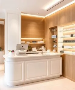 Quầy thu ngân kết hợp pha chế