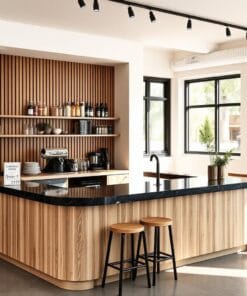 Quầy thu ngân kết hợp pha chế