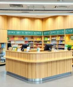 Quầy thu ngân cửa hàng tiện ích