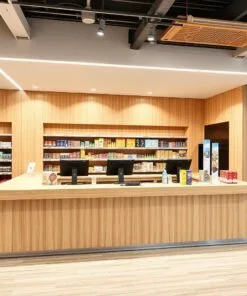 Quầy thu ngân cửa hàng tiện ích