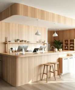 quầy thu ngân phong cách Bắc Âu