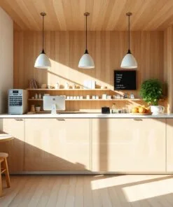 quầy thu ngân phong cách Bắc Âu