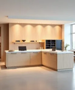 quầy thu ngân phong cách Bắc Âu