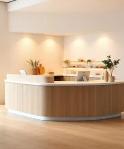 quầy thu ngân phong cách Bắc Âu