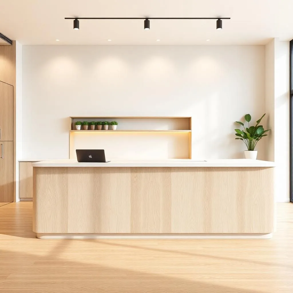 quầy thu ngân phong cách Bắc Âu