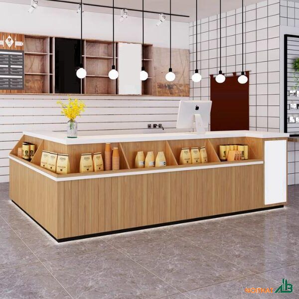 Đơn vị làm quầy pha chế 3 Quầy bar L hiện đại giá rẻ