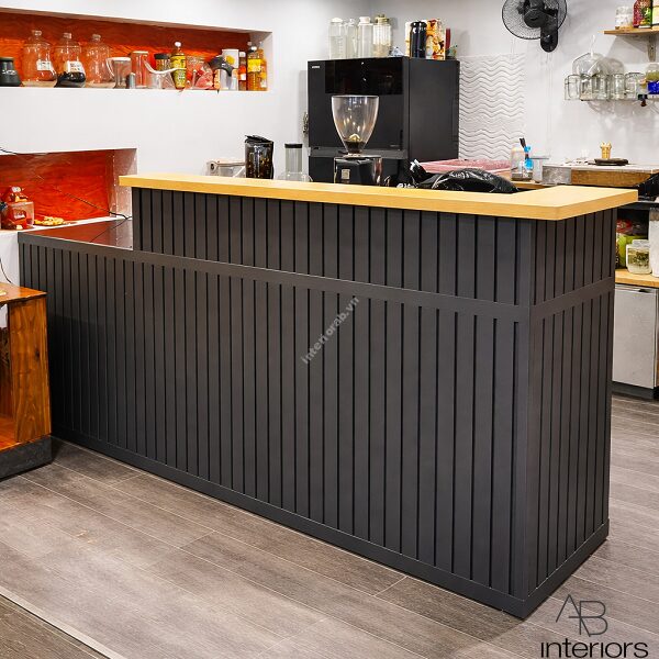 Thi công quầy pha chế hồ chí minh 2 Quầy bar chữ U