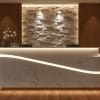 Quầy lễ tân gỗ MDF phủ Melamine sang trọng