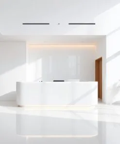 Quầy Lễ Tân Hiện Đại