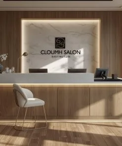 Quầy lễ tân hiện đại cho salon làm đẹp