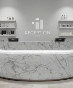 Quầy lễ tân hiện đại cho salon làm đẹp