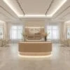 Quầy lễ tân hiện đại cho salon làm đẹp