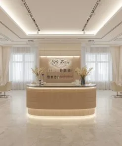 Quầy lễ tân hiện đại cho salon làm đẹp