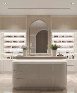 Quầy lễ tân mini cho tiệm nail